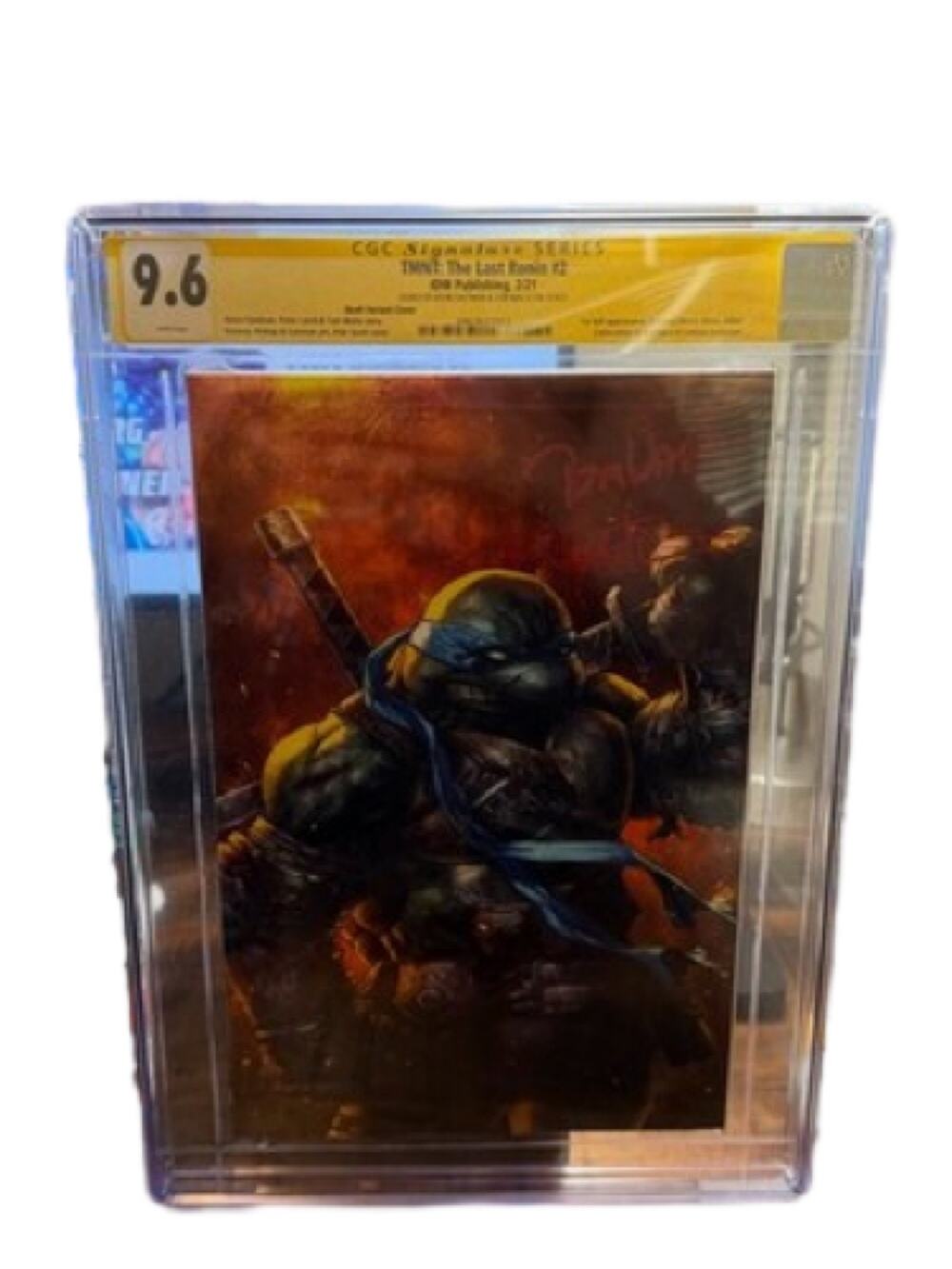 TMNT The Last Ronin #2 CGC 9.6 SS Signed Kevin Eastman Tom Waltz Quah